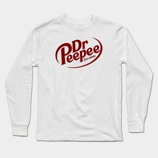 Dr Peepee Logo Long Sleeve T-Shirt